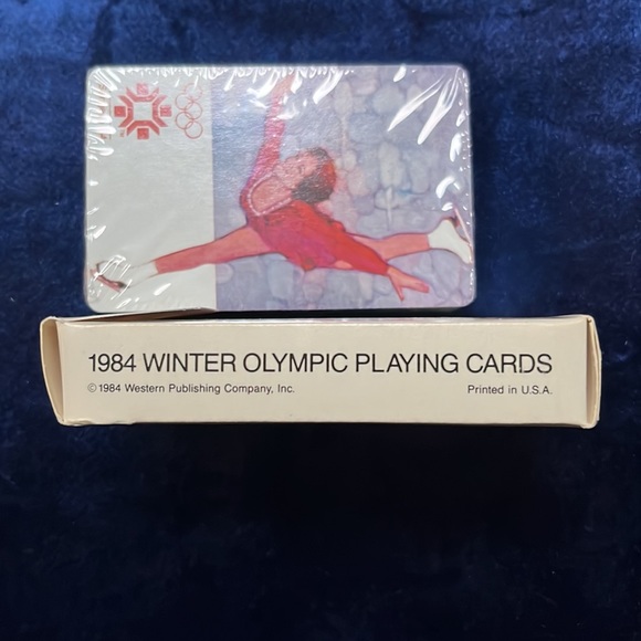 Sarajevo 1984 Olympics Playing Cards Sealed in Package Figure Skater - Picture 7 of 10